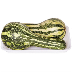 abobora paulista verde - 1kg - aproximadamente 2 unidades