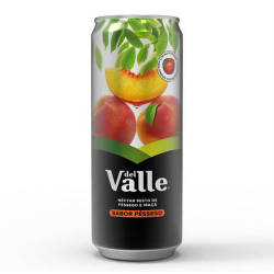 suco del valle pessego lata 290ml