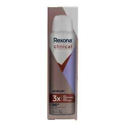 desod.aero rexona 150ml clinical fem ex dry