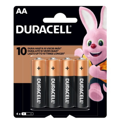 pilha duracell c/aa peq