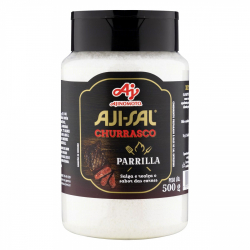 sal de parrilla para churrasco aji-sal frasco 500g