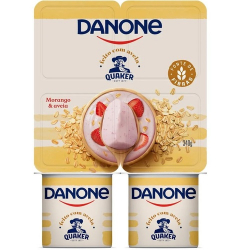 iogurte danone 340g polpa morango c/aveia