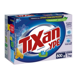 lava roupas em po tixan ype primavera com ativo concentrado 800g