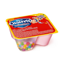 chamyto morango c/ cereal colorido 117g