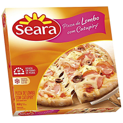 pizza seara lombo com catupiry 460gr