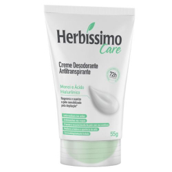 desodorante herbissimo creme bisnaga 55g monoi/acido hialuronico