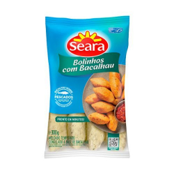 bolinho com bacalhau seara 300g