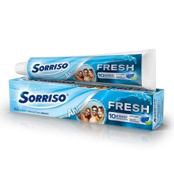 gel dental sorriso 90g fresh branqueador