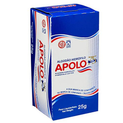 algodao apolo hidrofilo 25g