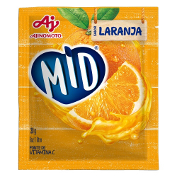 refresco em po laranja mid pacote 20g
