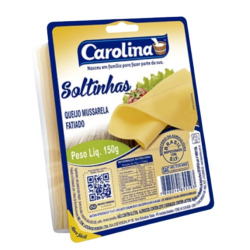 queijo carolina mussarela 150g fatiado