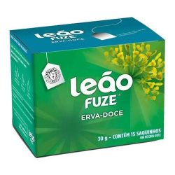 cha leao 24g c/15 fuze erva doce