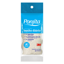 esponja para banho ponjita bye nexcare 3m