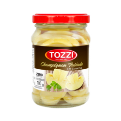 champignon fatiado em conseva tozzi 100g