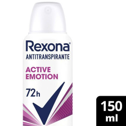 desodorante rexona feminino aerosol active emotion 150ml