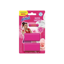 bastao sanitario aromasil rf floral c/2