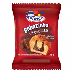 bolo baunilha recheio chocolate panco bebezinho pacote 35g