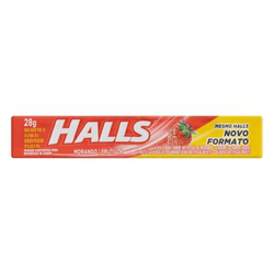 drops halls morango 28g