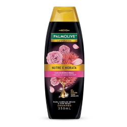 shampoo palmolive 350ml lumi. oils ricino e rosas