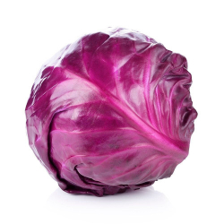 repolho roxo - 1kg - aproximadamente 1 unidade