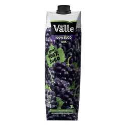 suco 100% uva del valle 1l sem adicao de acucares