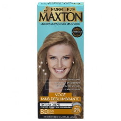 tintura maxton louro claro 8,0 50g