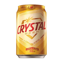 cerveja crystal lata 350ml