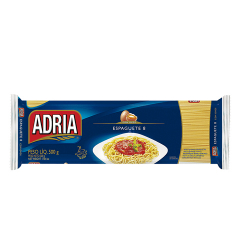 macarrao espaguete adria ovos n8 500g