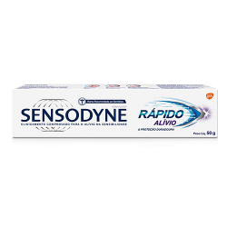 creme dental sensodyne rapido alivio 50g