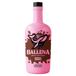 licor ballena 750ml. choco/caramelo