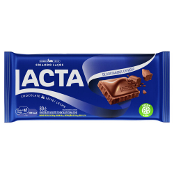 chocolate barra lacta ao leite 80g