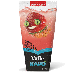 bebida de fruta kapo morango 200ml