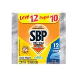 pastilha eletrico sbp refil com oleo de citronela leve 12 e pague 10 unid.