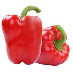 pimentao vermelho 500g - aproximadamente 2 unidades