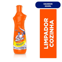 desengordurante mr musculo cozinha poder laranja 500ml