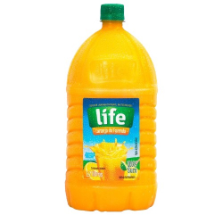 suco integral life 1,7l laranja