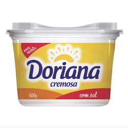 creme vegetal com sal doriana 500g