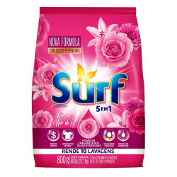 lava roupas rosas e flor lis surf 800g