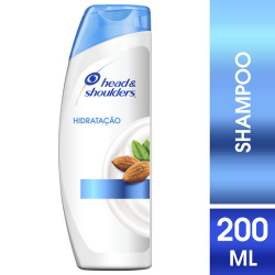 shampoo de cuidados com a raiz head & shoulders hidratacao com oleo de amendoas 200ml