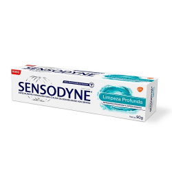 creme dental sensodyne limpeza profunda 90g
