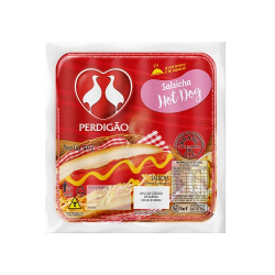 salsicha perdigao hot-dog resfriada 500g