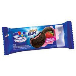 bisc recheado gollden black mousse morango