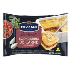 escondidinho mezzani gourmet 350g carne c/requeij