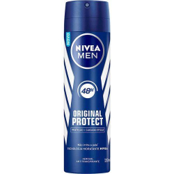 desodorante nivea aerosol original protect masculino 150ml