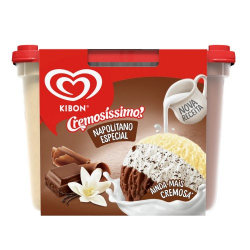sorvete kibon cremosissimo napolitano especial 2l