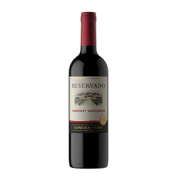 vinho chileno tinto concha y toro reservado cabernet sauvignon 750ml