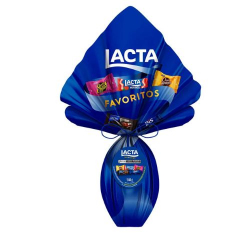 ovo pascoa lacta 540g favoritos
