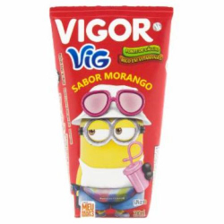 bebida mista vigor vig sabor morango 200ml