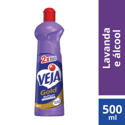 limpador veja multi uso lavanda e alcool 10% 500ml