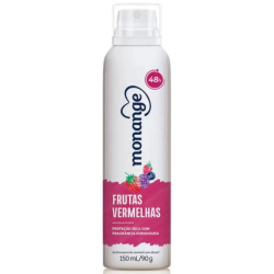 desodorante monange frutas vermelhas aerosol 150ml